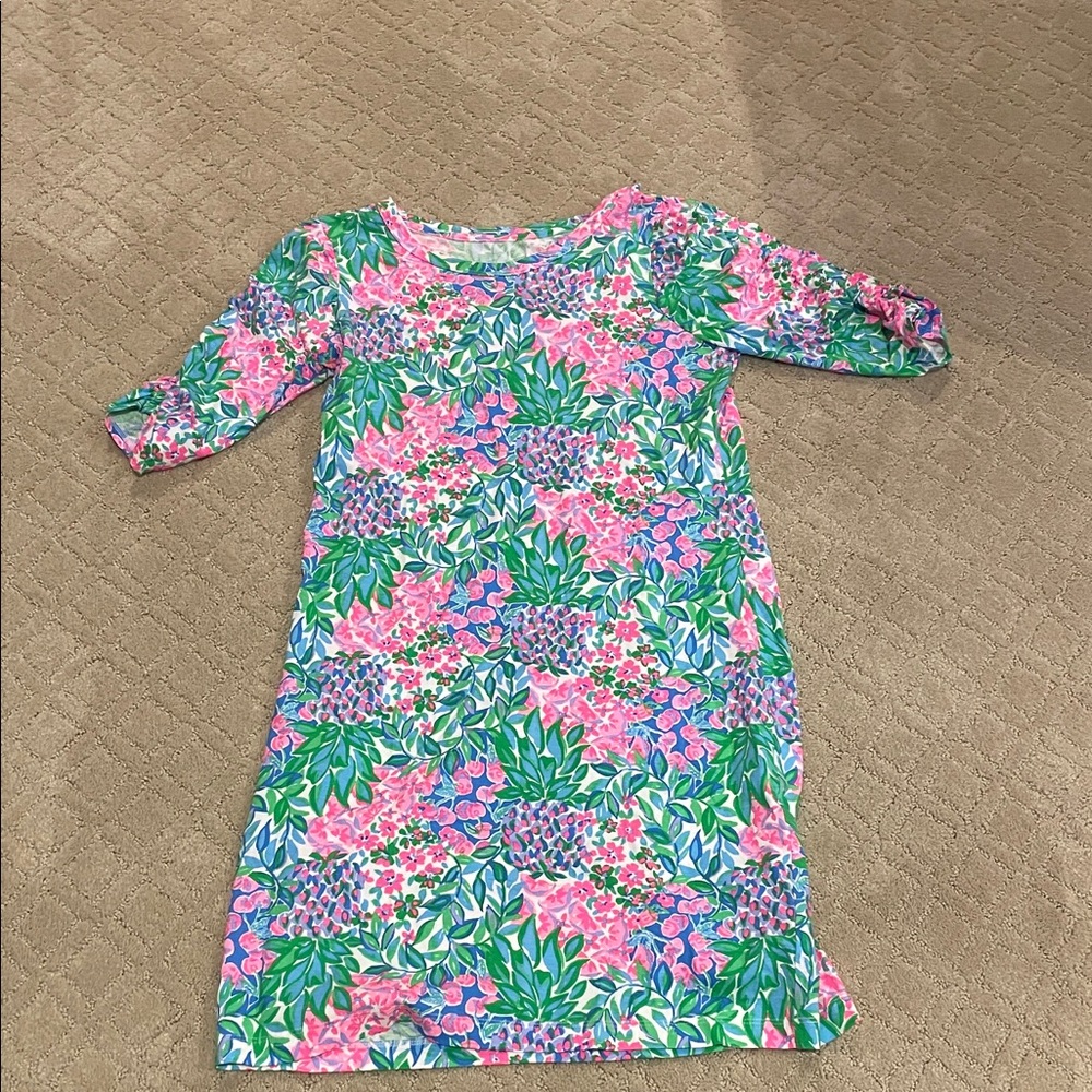 Lilly Pulitzer Dress - Pink and Green Floral